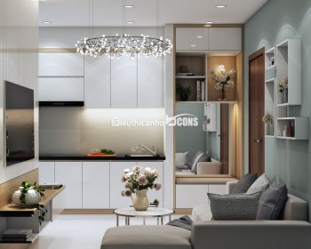 Cần cho thuê gấp căn hộ Bcons Suối Tiên 1PN 40m2 view đẹp