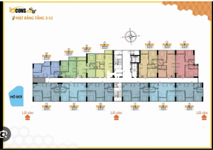 Bán căn hộ Bcons Bee. DT: 54m2 giá 2 tỷ, sổ hồng riêng, ngân hàng cho vay 80% lãi suất ưu đãi