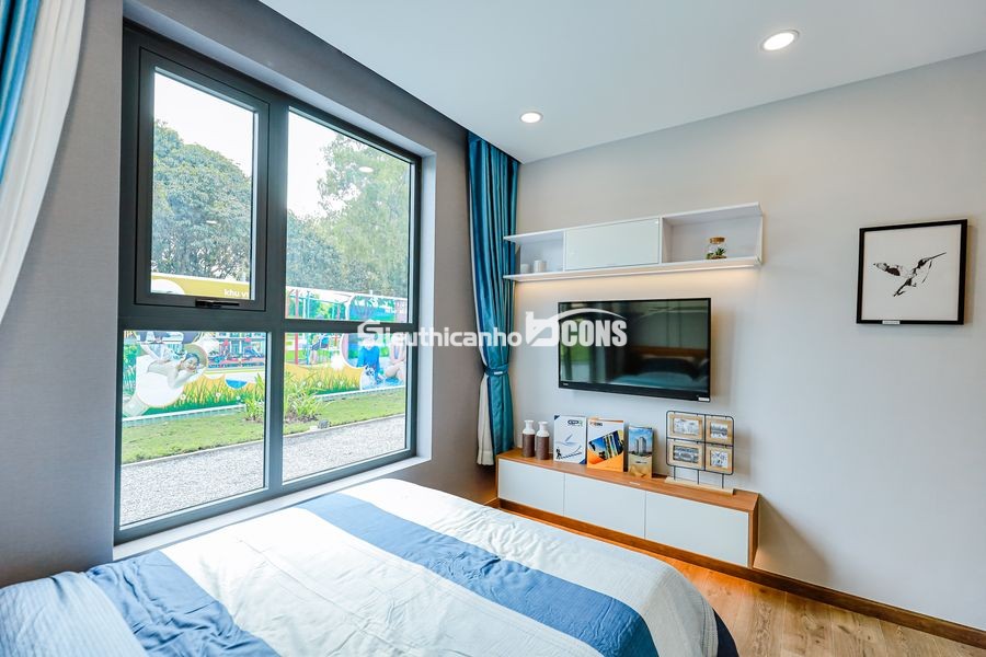 Bán căn hộ Bcons Plaza 2 PN dt 48m2 View hồ bơi