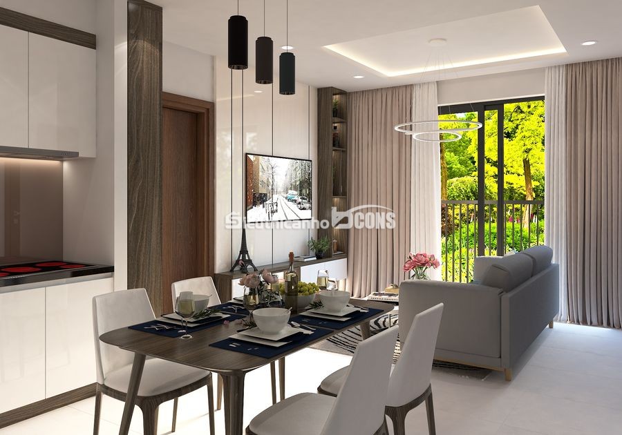Chính chủ cho thuê căn 2PN DT 57m2 căn hộ Bcons Suối Tiên