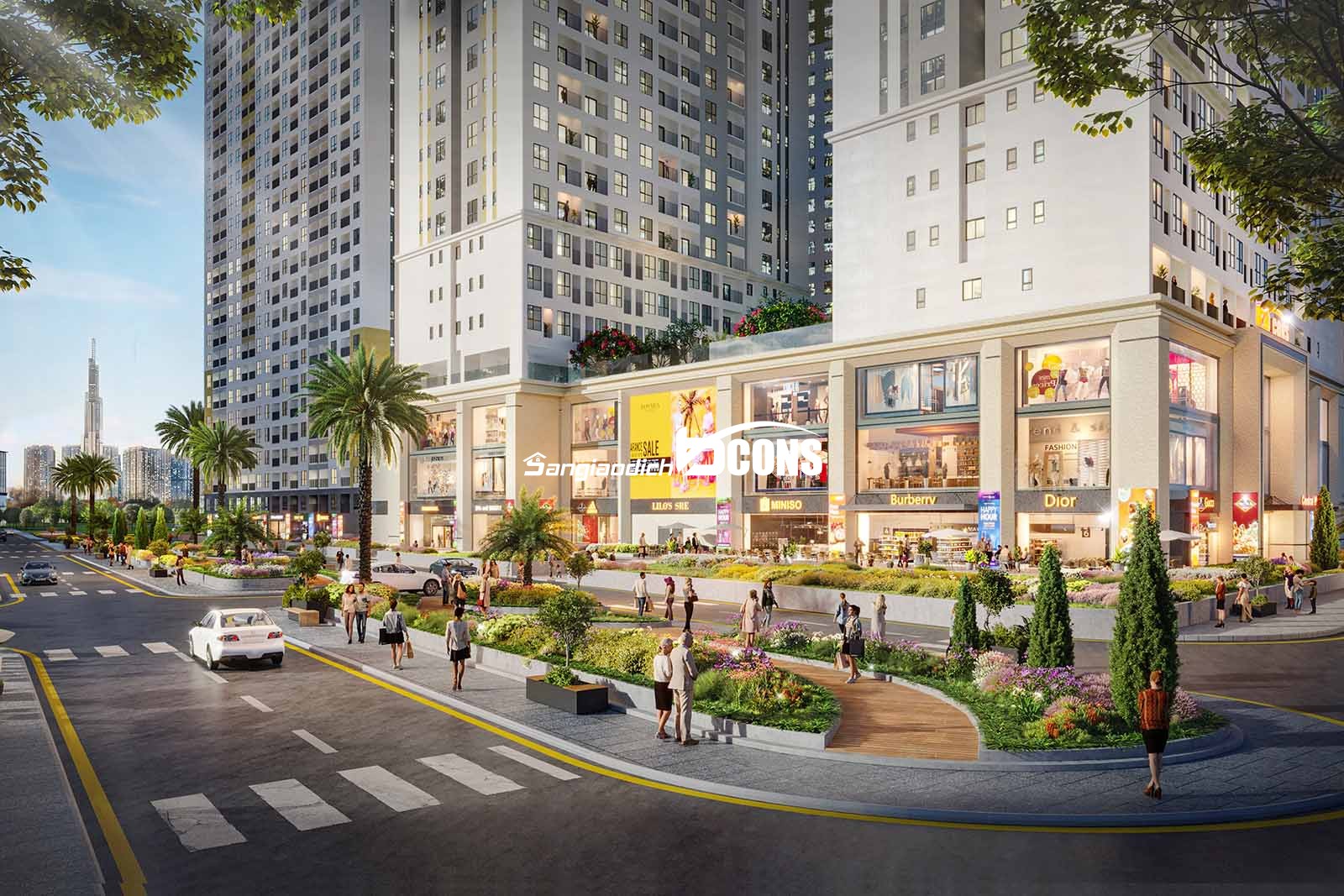 Vị trí vàng, thuận tiện di chuyển