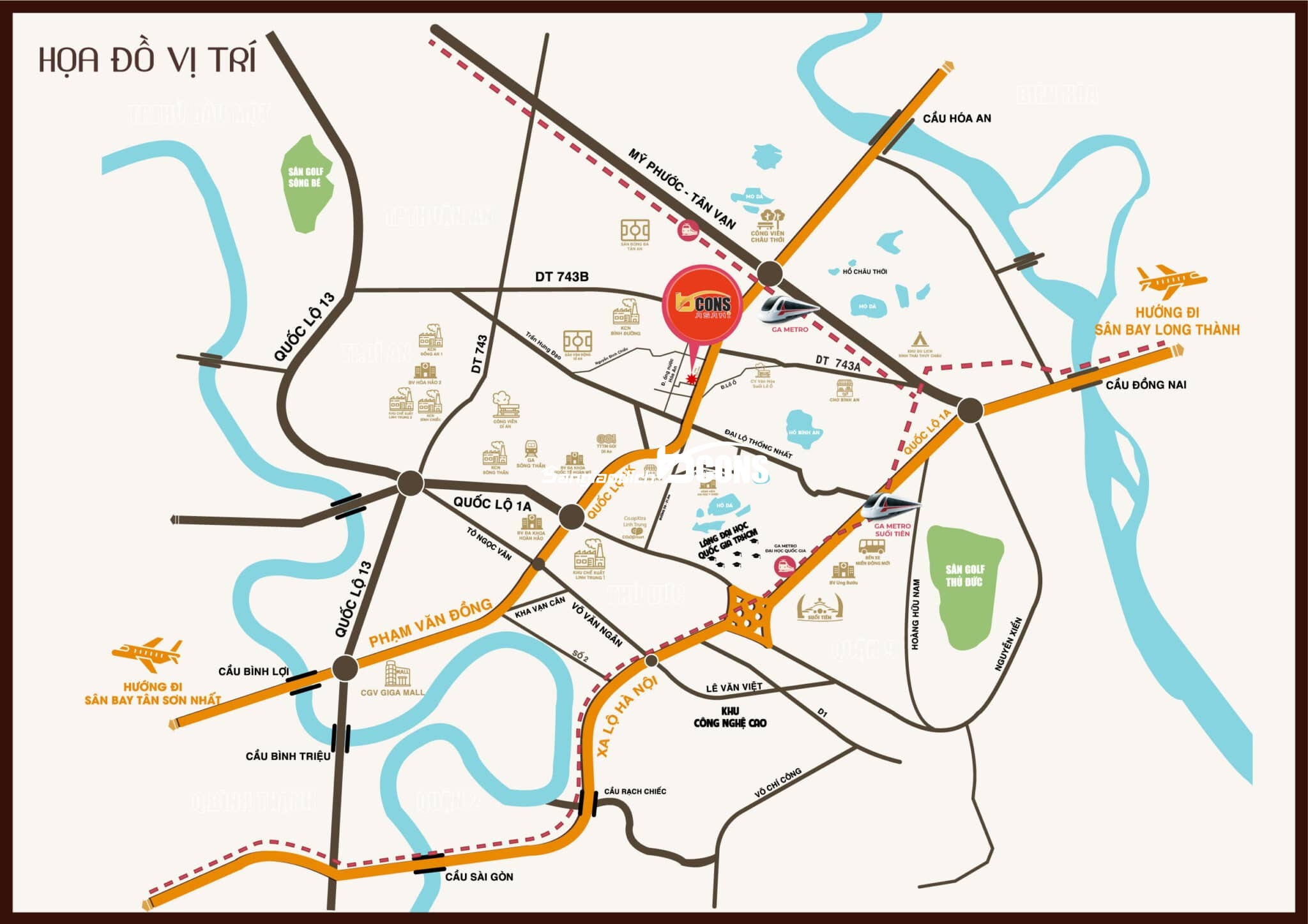 Mặt tiền Quốc lộ 1K
