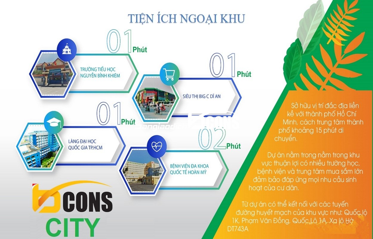 TIỆN ÍCH NGOẠI KHU