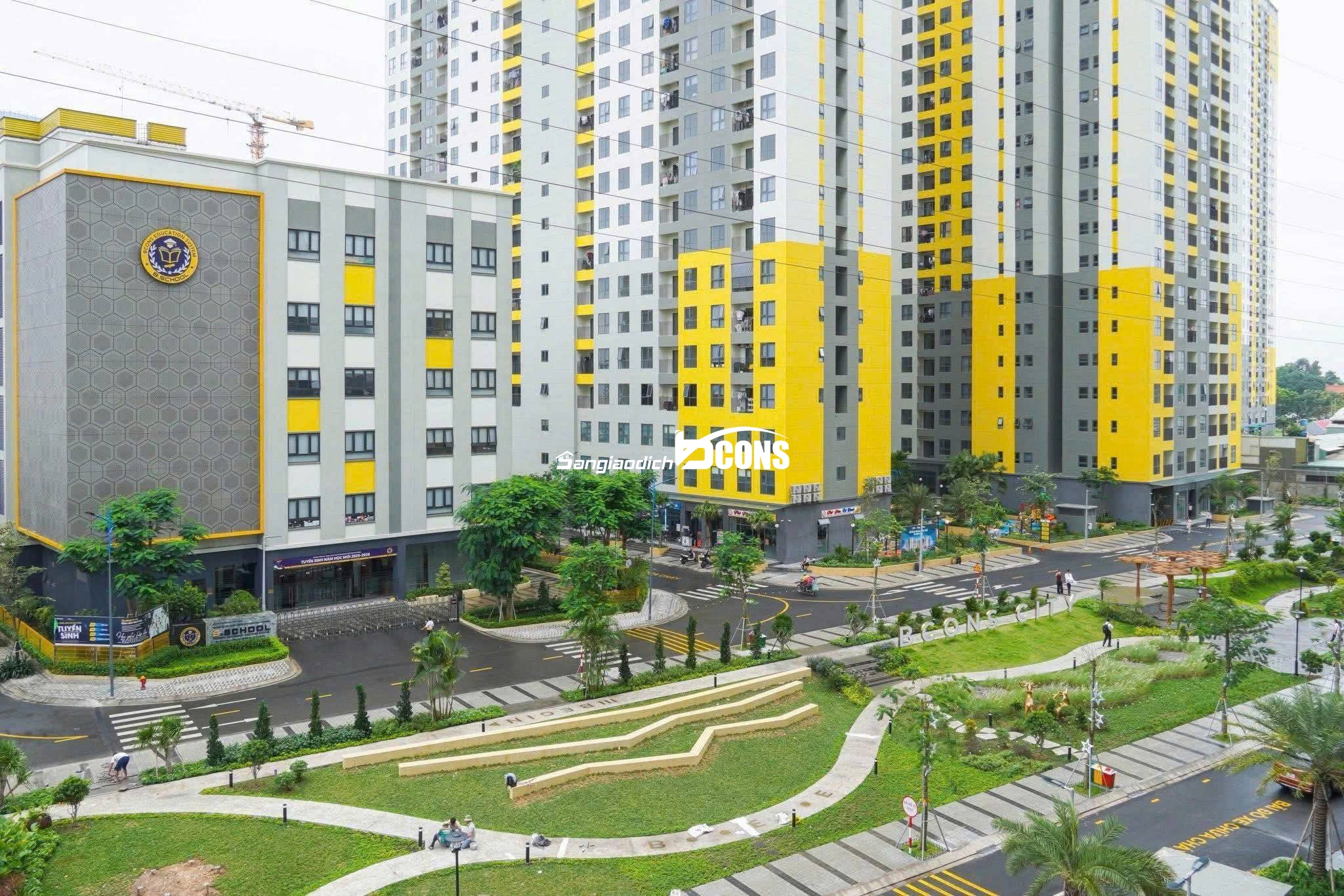 Cho thuê căn hộ chung cư tại Bcons Sala, 2 phòng ngủ