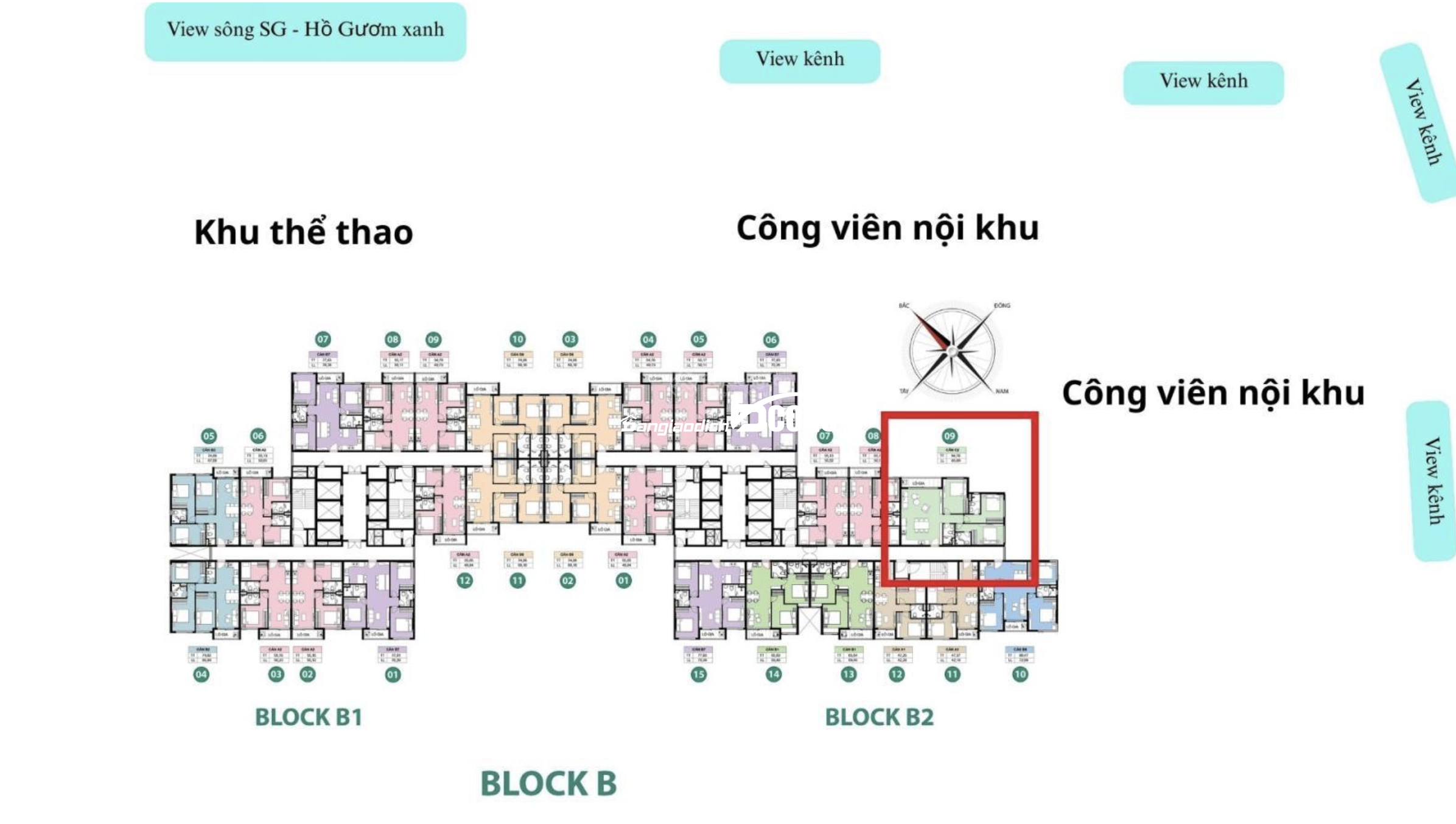 Căn góc hoa hậu 3PN3WC view công viên - sông SG,4,6 tỷ đã vat, 220 triệu sở hữu - thuê lại 15tr/th
