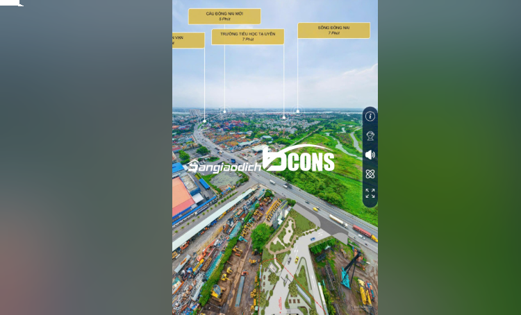 Suất nội bộ đầu tư căn góc 3 mặt view sông đẹp nhất căn hộ Metro Bcons Avenue mặt tiên Xa Lộ Hà Nội