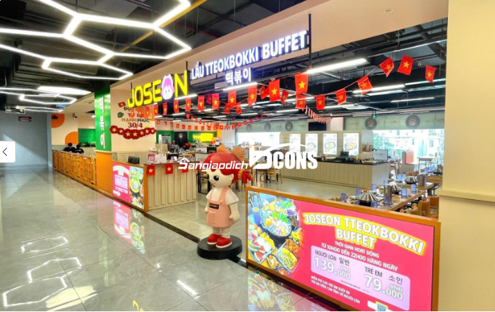 Cần nhượng quyền ưu tiên mặt bằng L0309 Tầng 3 tại Bcons City Mall