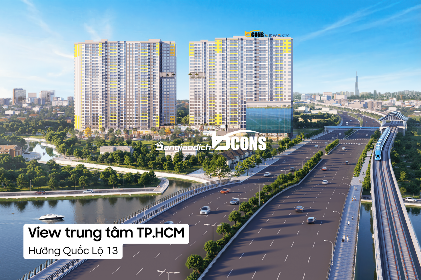 CHỦ ĐẦU TƯ BCONS NEWSKY GIỎ HÀNG 2PN từ 2.5 TỶ, 3PN từ 3.5 TỶ, THANH TOÁN 15% TỚI NHẬN NHÀ - 0% LÃI